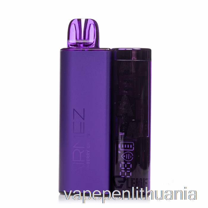 Airmez 10000 Vienkartinis Spanguolių Vynuogių Vape Skystis